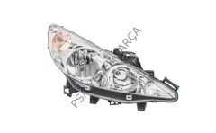 PEUGEOT 207 (2006-2012) SAĞ ÖN FAR (İTHAL)