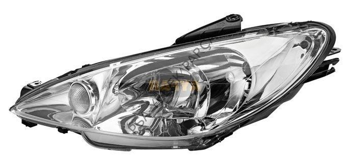PEUGEOT 206 (1998-2009) SOL FAR ÇİZGİSİZ ŞEFFAF (İTHAL)