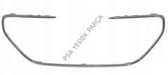 PEUGEOT 301 (2012-2017) ÖN TAMPON ORTA IZGARA ÇERÇEVE NİKELAJI (İTHAL)