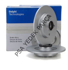 CİTROEN C4 (2004-2011) ARKA FREN DİSKİ RULMANLI TAKIM (DELPHİ)