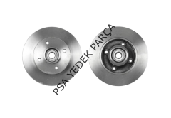 CİTROEN C4 (2004-2011) ARKA FREN DİSKİ RULMANLI TAKIM (MARELLİ)