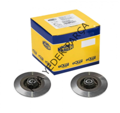 CİTROEN C4 (2004-2011) ARKA FREN DİSKİ RULMANLI TAKIM (MARELLİ)