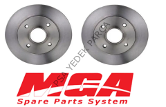 PEUGEOT 308 T7 (2008-2013) ARKA FREN DİSKİ RULMANSIZ TAKIM (MGA)