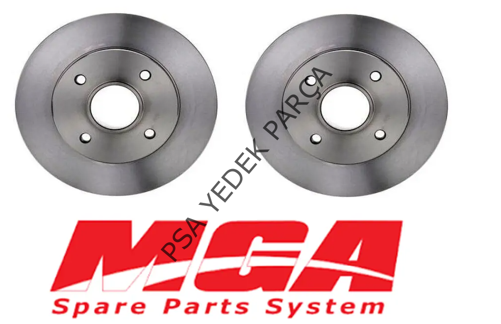 CİTROEN C4 B7 (2011-2018) ARKA FREN DİSKİ RULMANSIZ TAKIM (MGA)