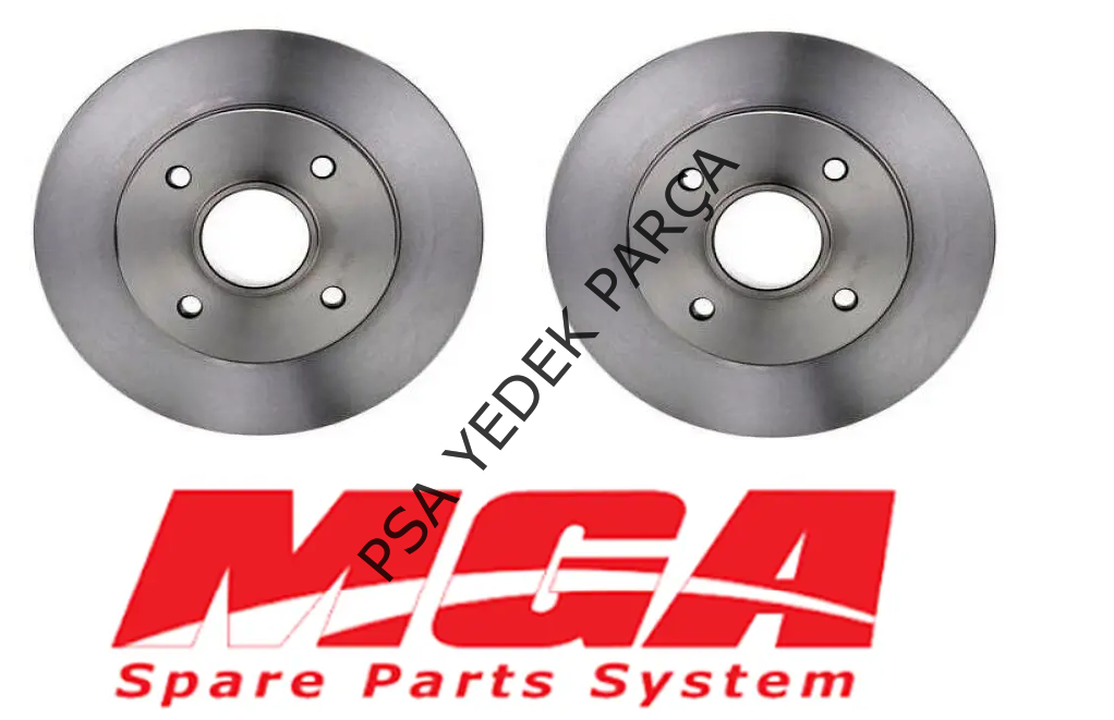 DS4 (2013-2020) ARKA FREN DİSKİ RULMANSIZ TAKIM (MGA)