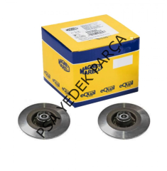 DS4 (2013-2020) ARKA FREN DİSKİ RULMANLI TAKIM (MARELLİ)