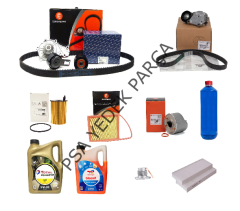 CİTROEN C-ELYSEE (2012-2017) 1.6HDİ 90 BİN KM AĞIR BAKIM SETİ (EUROREPAR + ORJİNAL)