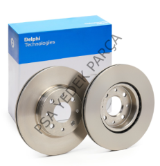 PEUGEOT BİPPER (2007-2015) ÖN FREN DİSKİ TAKIM (DELPHİ)