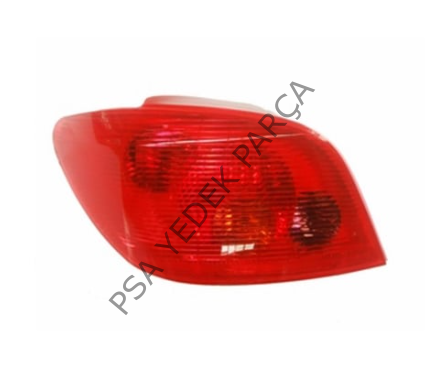 PEUGEOT 307 (2001-2005) SOL ARKA STOP (PLEKSAN)