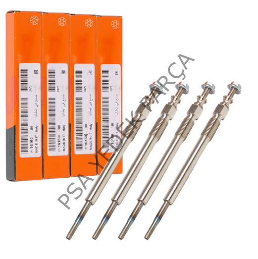 PEUGEOT 307 (2001-2009) 1.4HDI-1.6HDI KIZDIRMA BUJİSİ TAKIM (EUROREPAR)