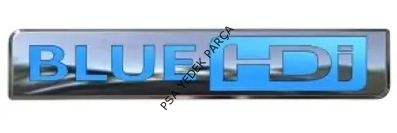 PEUGEOT 3008 (2017-2024) BAGAJ KAPAĞI BLUEHDI YAZISI (ORJİNAL)