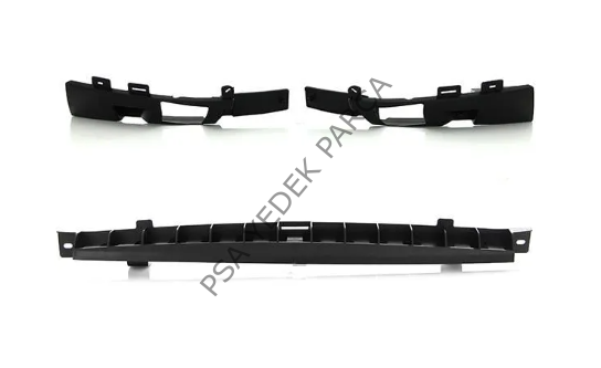 PEUGEOT 407 (2004-2011) ÖN TAMPON DARBE EMİCİ ALT PLASTİK SET (ORJİNAL)