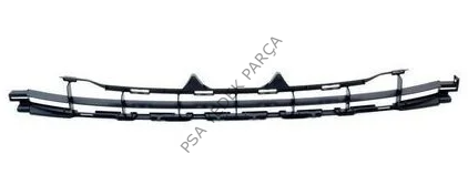 PEUGEOT 207 (2006-2012) RC ÖN TAMPON ÜST IZGARA SİYAH (İTHAL)