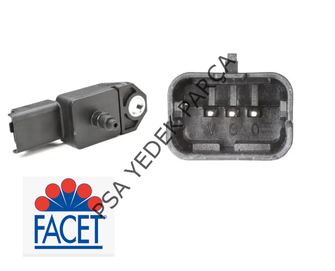 PEUGEOT 5008 (2009-2015) 1.6HDİ HAVA BASINÇ SENSÖRÜ EMME (FACET)