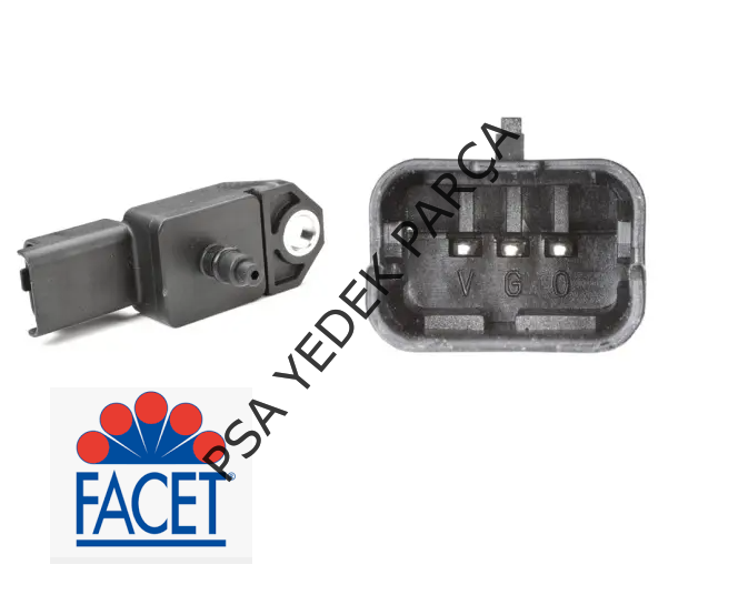 PEUGEOT 407 (2004-2011) 1.6HDİ HAVA BASINÇ SENSÖRÜ EMME (FACET)