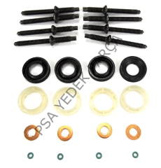 PEUGEOT PARTNER TEPEE (2003-2015) 1.6HDİ ENJEKTÖR KÜTÜK VİDASI +KEÇE+PUL+ORİNG TAKIMI (İTHAL)