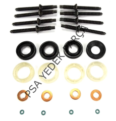 CİTROEN BERLİNGO B9 (2003-2015) 1.6HDİ ENJEKTÖR KÜTÜK VİDASI +KEÇE+PUL+ORİNG TAKIMI (İTHAL)