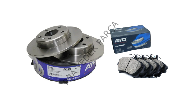 PEUGEOT 301 (2012-2017) ÖN FREN DİSK VE ÖN BALATA TAKIMI (AYD)