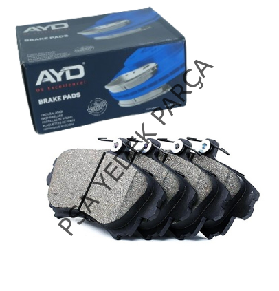 CİTROEN C-ELYSEE (2012-2017) ÖN FREN BALATA TAKIMI (AYD)