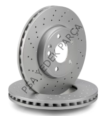 PEUGEOT 301 (2012-2017) SPOR TİP ÖN FREN DİSK TAKIMI (WALBURG)