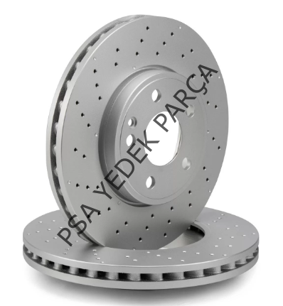 CİTROEN C-ELYSEE (2012-2017) SPOR TİP ÖN FREN DİSK TAKIMI (WALBURG)